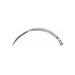Surgical Needle, round body, curved, 30 mm (1 1/4″), Ø 0.70 mm