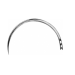 Surgical Needle, round body, curved, 42 mm (1 1/2″), Ø 1 mm