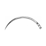 Surgical Needle, round body, curved, 20 mm (3/4″), Ø 0.60 mm