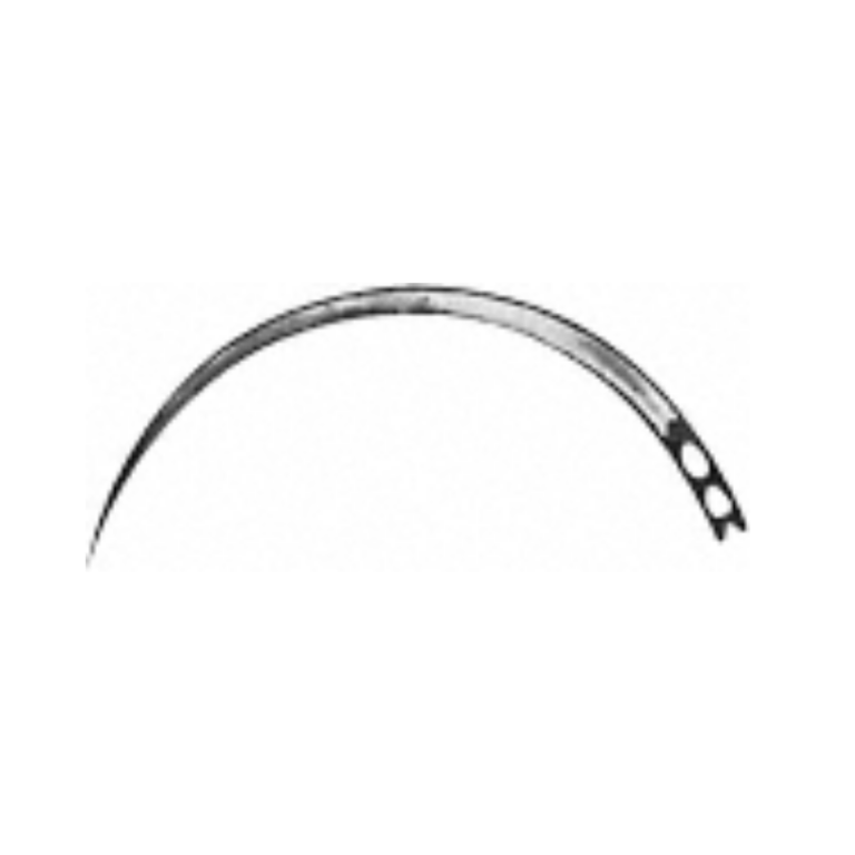 Surgical Needle (Eye Needle), triangular body, curved, 15 mm (1/2″), Ø 0.60 mm