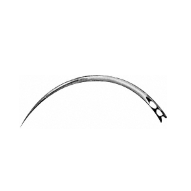 Surgical Needle, round body, curved, 23 mm (1″), Ø 0.70 mm