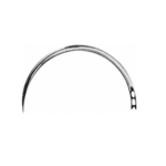 Surgical Needle, round body, curved, 30 mm (1 1/4″), Ø 0.70 mm