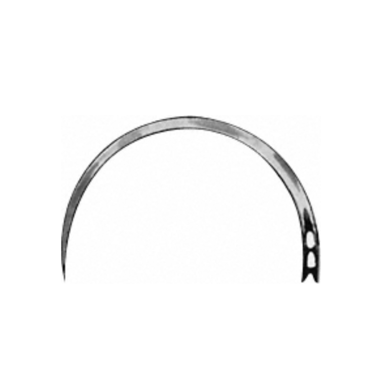 Surgical Needle, round body, curved, 29 mm (1 1/4″), Ø 0.80 mm
