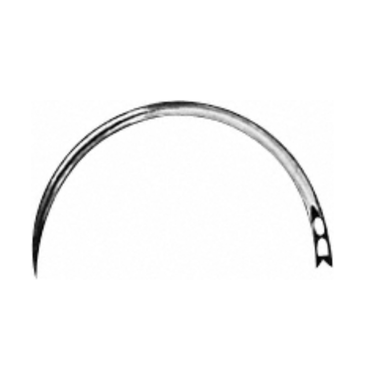 Surgical Needle, round body, curved, 27 mm (1″), Ø 0.70 mm