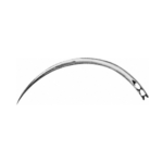 Surgical Needle, round body, curved, 27 mm (1″), Ø 0.70 mm