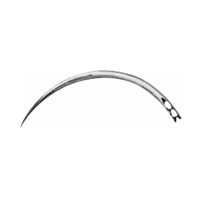 Surgical Needle, round body, curved, 27 mm (1″), Ø 0.70 mm