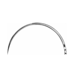 Surgical Needle, round body, curved, 63 mm (2 1/2″), Ø 1.30 mm