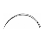 Surgical Needle, round body, curved, 34 mm (1 3/8″), Ø 0.80 mm