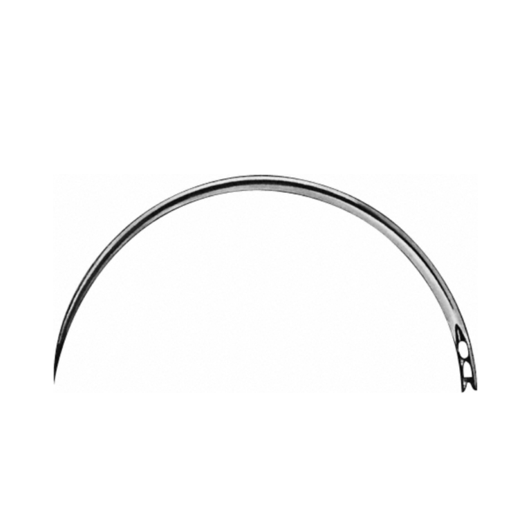 Surgical Needle, triangular body, curved, 65 mm (2 1/2″), Ø 1.60 mm