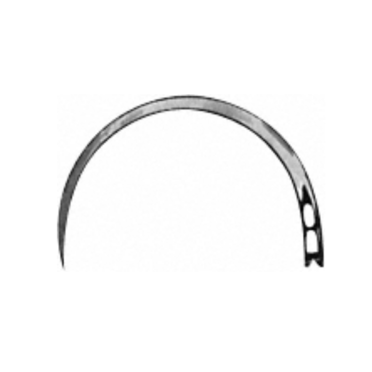 Surgical Needle, round body, curved, 23 mm (1″), Ø 0.70 mm
