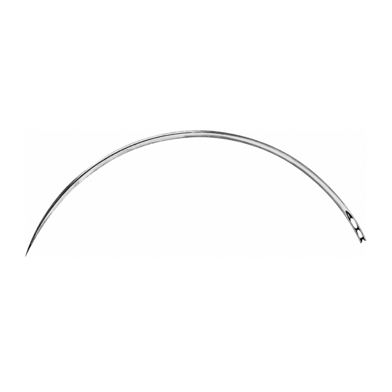 Surgical Needle, triangular body, curved, 100 mm (4″), Ø 1.60 mm