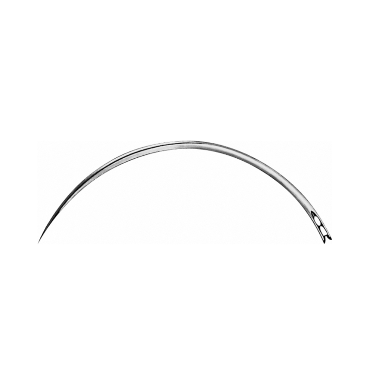 Surgical Needle, triangular body, curved, 73 mm (3″), Ø 1.40 mm