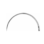 Surgical Needle, round body, curved, 80 mm (3 1/8″), Ø 1.40 mm