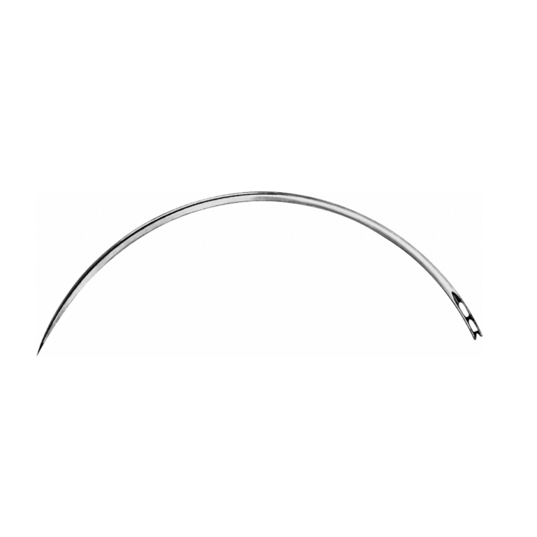 Surgical Needle, round body, curved, 85 mm (3 1/4″), Ø 1.60 mm