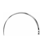 Surgical Needle, round body, curved, 63 mm (2 1/2″), Ø 1.10 mm