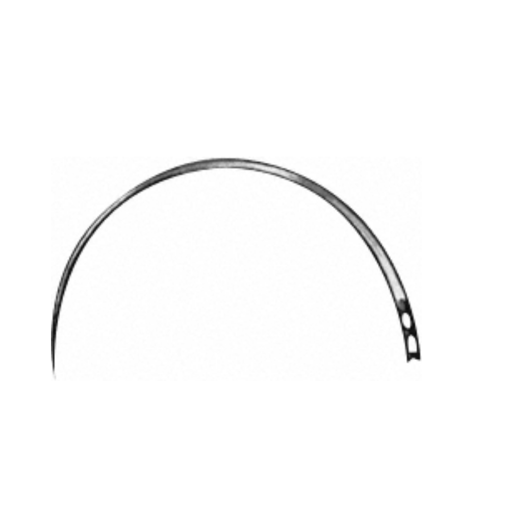 RHG-00181 Surgical Needle (Eye Needle), triangular body, curved, 30 mm (1 1/4″), Ø 0.60 mm
