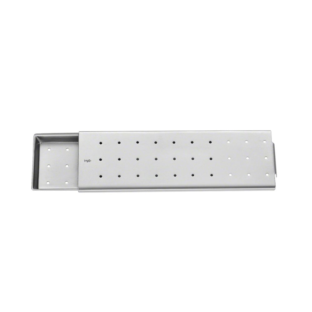 Needle Case, perforated, 75 mm (3″), width: 25 mm, height: 5 mm