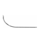 Redon Spike (Guiding Needle), strongly curved, 190 mm (7 1/2″), Ø Charr. 10, knife tip, threaded