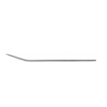 Redon Spike (Guiding Needle), slightly curved, 190 mm (7 1/2″), Ø Charr. 18, triangular tip, threaded