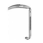 RUSSEL-DAVIS Mouth Gag (Tongue Depressor), blade only, 135 mm (5 1/4"), w/groove for endotrach.tubes, jaw depth: 85 mm, jaw width: 38 mm