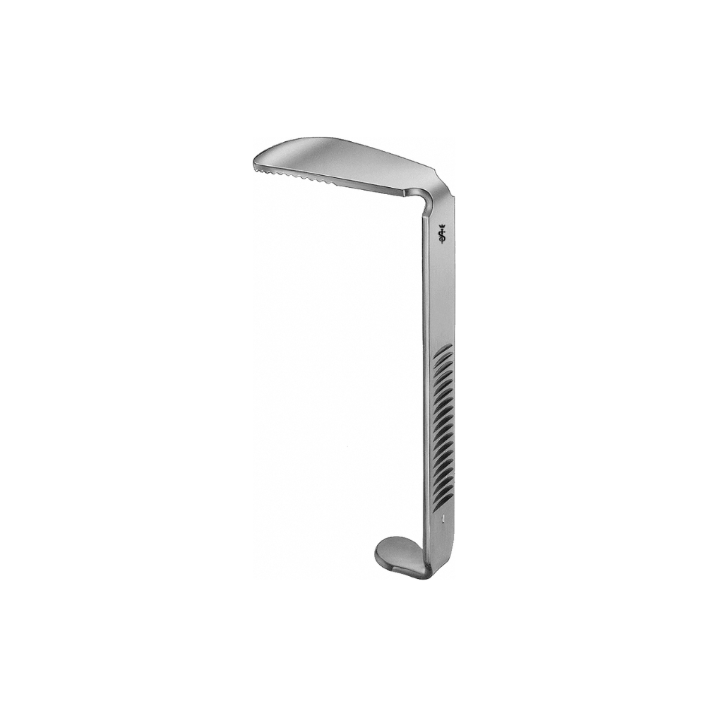 MC IVOR Mouth Gag (Tongue Depressor), blade only, 135 mm (5 1/4"), jaw depth: 55 mm, jaw width: 25 mm