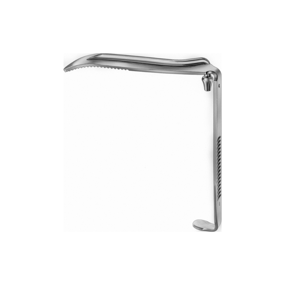 DAVIS-BOYLE Mouth Gag (Tongue Depressor), blade only, 135 mm (5 1/4"), w/anesthesia channel, jaw depth: 108 mm, jaw width: 25 mm