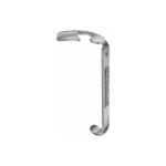 GAST Mouth Gag (Tongue Depressor), blade only, 135 mm (5 1/4"), w/groove for endotrach.tubes, lateral slot, jaw depth: 74 mm, jaw width: 34 mm