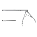 HAJEK-KOFLER Bone Punch, rotates 360°, 90 °, 170 mm (6 3/4″), width: 4 mm