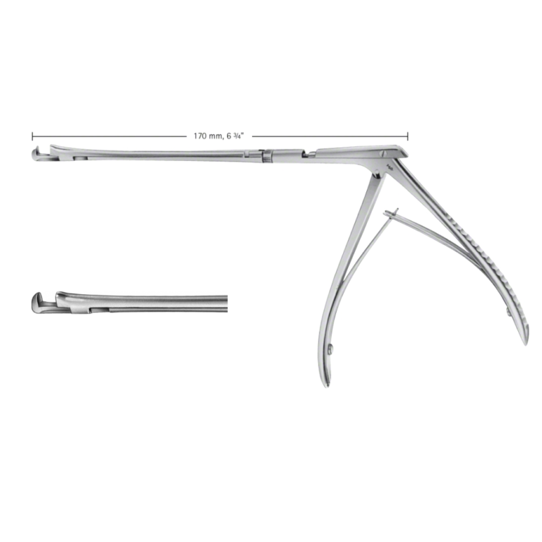 HAJEK-KOFLER Bone Punch, rotates 360°, 90 °, 170 mm (6 3/4″), width: 4 mm