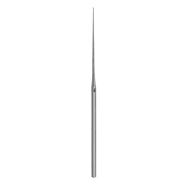 ROSEN Micro Lancet Knife, angled, 60 °, 160 mm (6 1/4″), blade length: 1.30 mm, blade width: 0.90 mm, lancet tip
