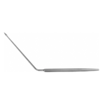 AGNEW (POLITZER) Tympanum Perforator, angled, knee bent, 40 °, 175 mm (6 7/8″), blade width: 2.60 mm, sharp
