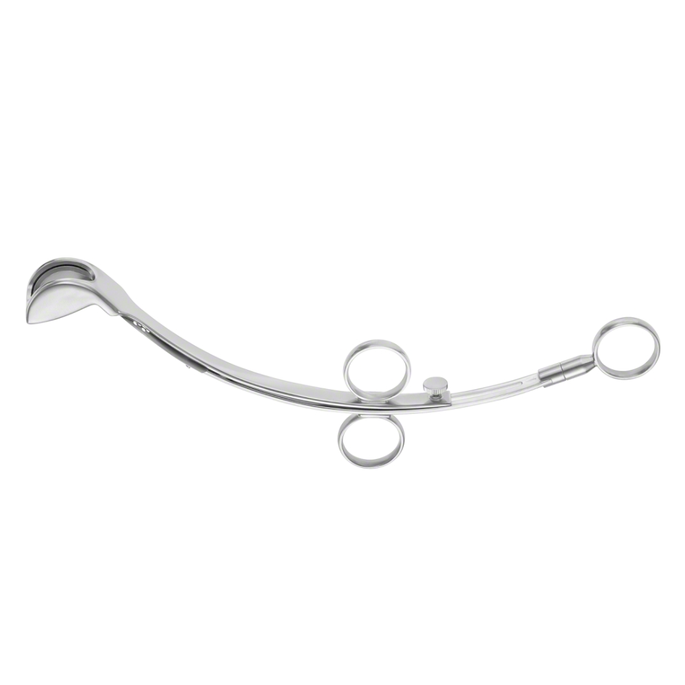 LA FORCE Adenotome, curved, 230 mm (9″), blade width: 22 mm