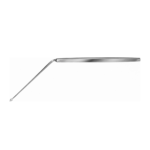 POLITZER Tympanum Perforator, angled, knee bent, 45 °, 155 mm (6 1/8″), blade width: 3 mm, sharp
