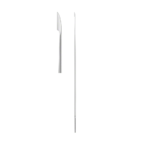 Sickle Knife, straight, 250 mm (9 3/4″), blade length: 10 mm, blade width: 2.50 mm, sharp