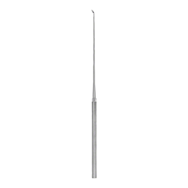 SAMII Tumor Knife, micro, angled, 230 mm (9″), blade width: 2 mm, sharp