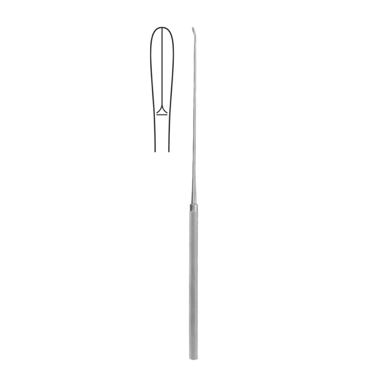 SAMII Micro Knife (Lancet Knife), micro, slightly curved, 230 mm (9″), blade width: 1.80 mm, sharp