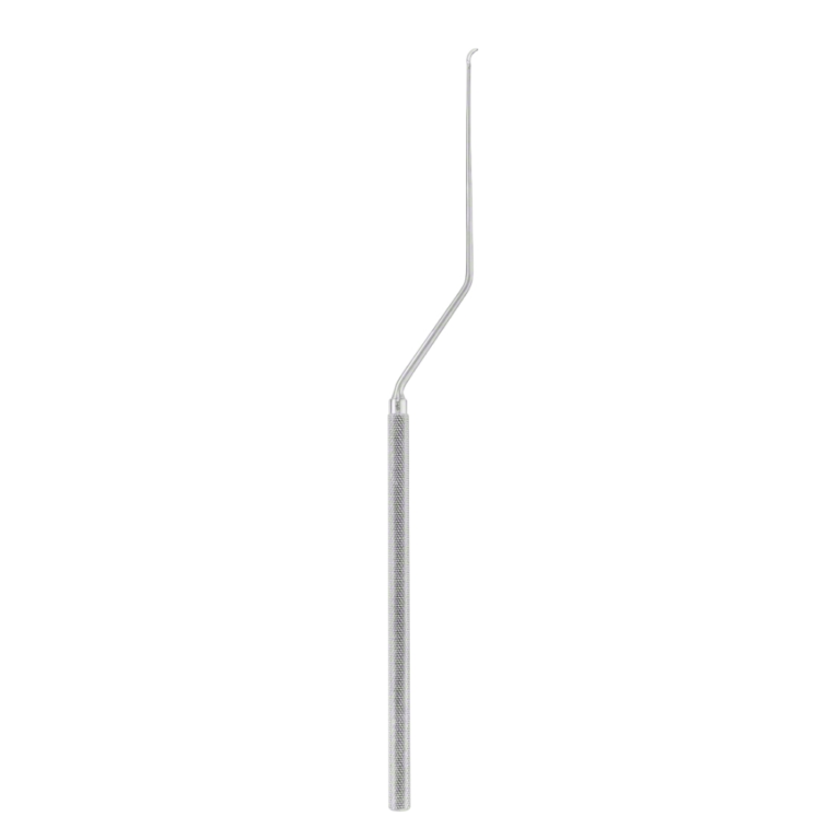 YASARGIL Vessel Knife, micro, curved upwards, bayonet-shaped, 185 mm (7 1/4″), sharp