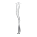 ALLISON Lung Retractor, angled, 320 mm (12 1/2″), fenestrated, jaw width: 54 mm