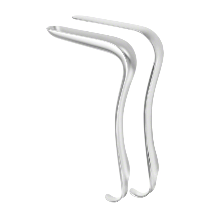 KRISTELLER Vaginal Specula, lower and upper blade, 220 mm (8 3/4″), work. length: 110 mm, jaw width: 27 mm