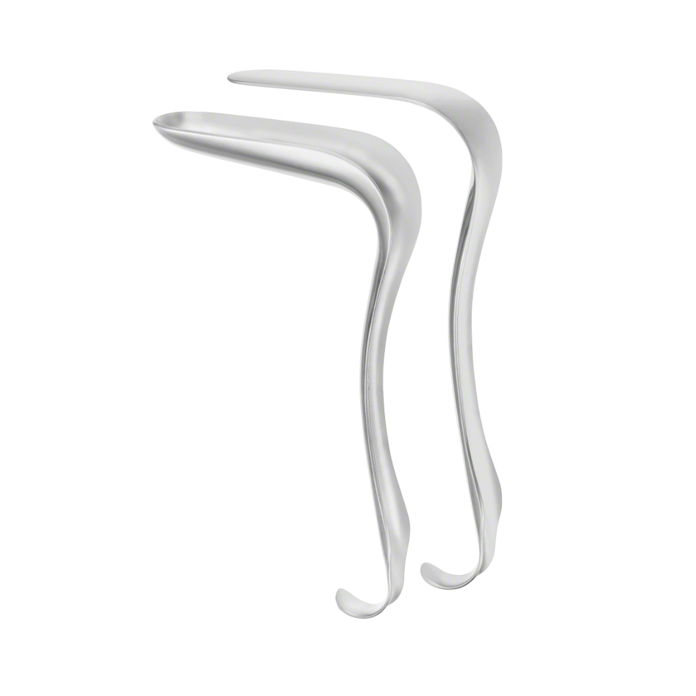 KRISTELLER Vaginal Specula, lower and upper blade, 220 mm (8 3/4″), work. length: 110 mm, jaw width: 20 mm