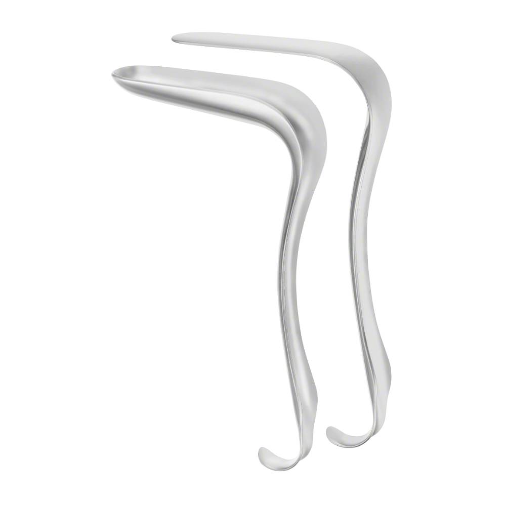 KRISTELLER Vaginal Specula, lower and upper blade, 220 mm (8 3/4″), work. length: 110 mm, jaw width: 36 mm