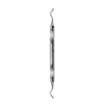 MANNERFELT (MODIF.) Spatula, angled, 160 mm (6 1/4″), double ended, jaw width: 2.50 mm/0.50 mm