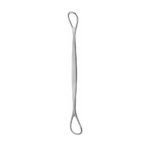 BRAUN Uterine Depressor, curved, 270 mm (10 5/8″), double ended, Ø 24 mm, 28 mm