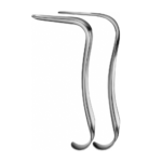 KRISTELLER Vaginal Specula, lower and upper blade, for children, 175 mm (6 7/8″), work. length: 70 mm, jaw width: 15 mm