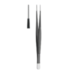 ATRAUMATA® Monopolar Dissecting Forceps, straight, 200 mm (7 7/8″), jaw width: 2 mm, jaw: toothing DE BAKEY