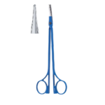 BipoJET® Bipolar Dissecting Scissors, curved, delicate blade, tip: blunt/blunt, 180 mm (7″), insulated