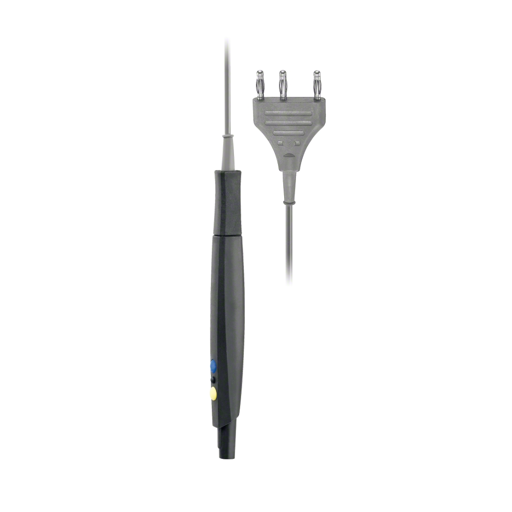 Electrode Handle, monopolar, straight, 4.50 m, Ø 4 mm, with 2 finger pushbuttons