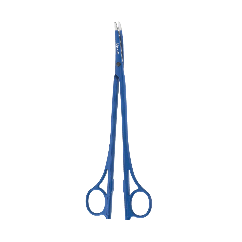 METZENBAUM BipoJET® Bipolar Dissecting Scissors, Curved, Fine, Blunt/Blunt, 230 mm (9″), Insulated