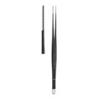 ATRAUMATA® Monopolar Dissecting Forceps, Straight, 300 mm (12″), 2.10 mm Jaw Width, De Bakey Toothing