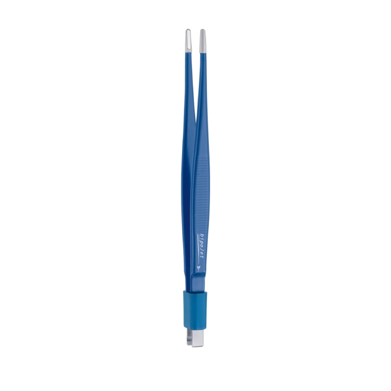 BipoJET® Bipolar Dissecting Forceps, Straight, 160 mm (6 1/4″), Fully Insulated Tip